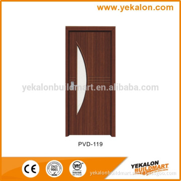 Yekalon Modern MDF door Interior Door Flush series glass room MDF door